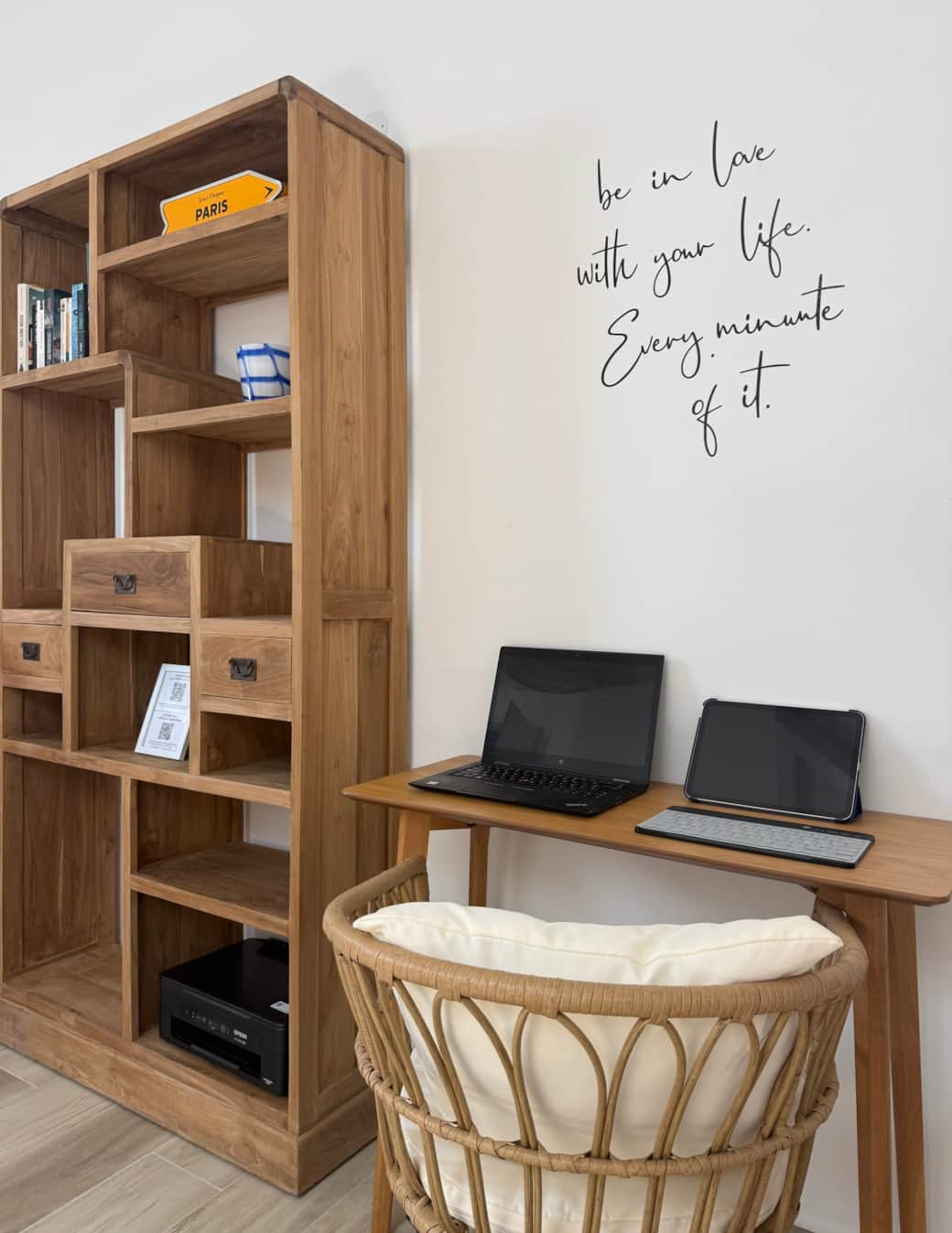 3 Espace bureau bibliotheque avec imprimante 3 Espace bureau bibliotheque avec imprimante