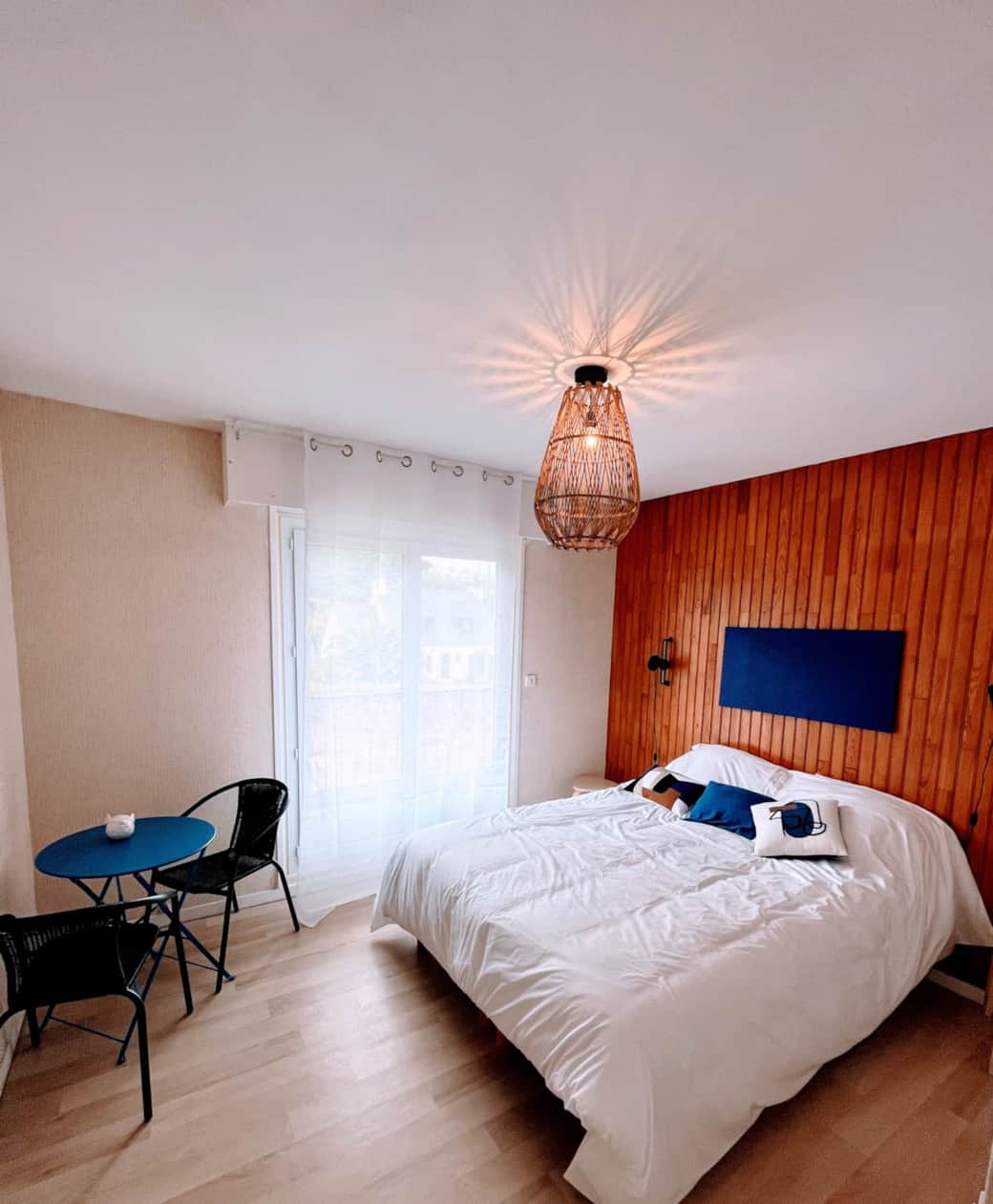 Chambre bleue