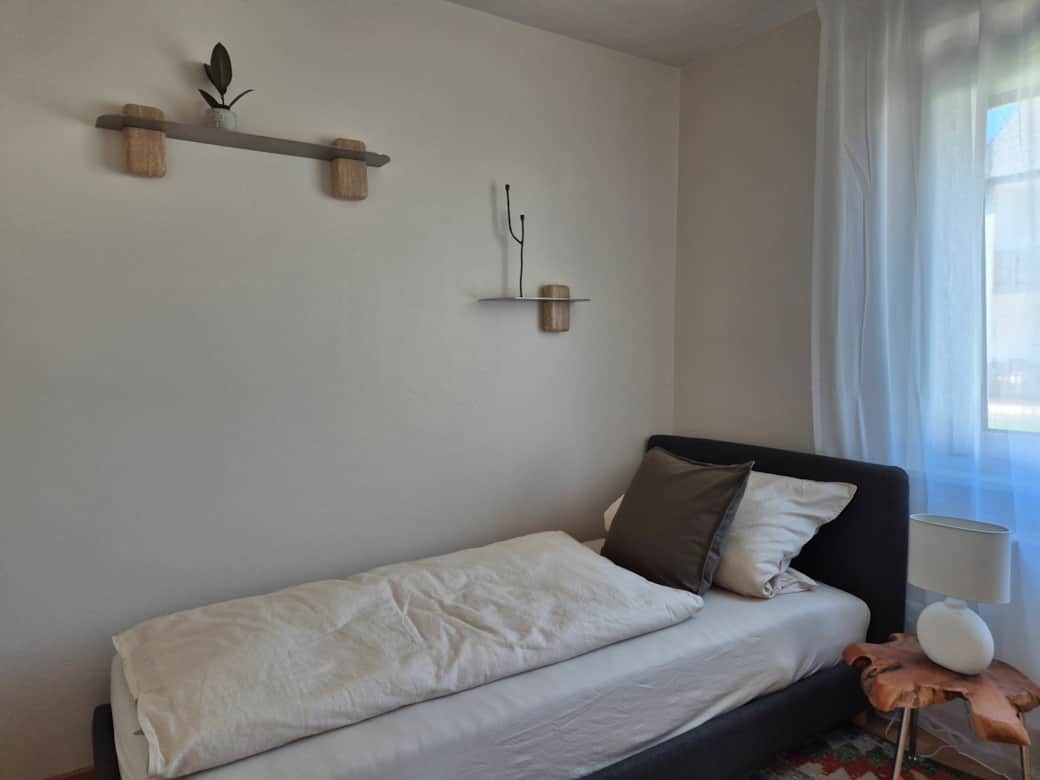 Schlafzimmer mit Einzelbett