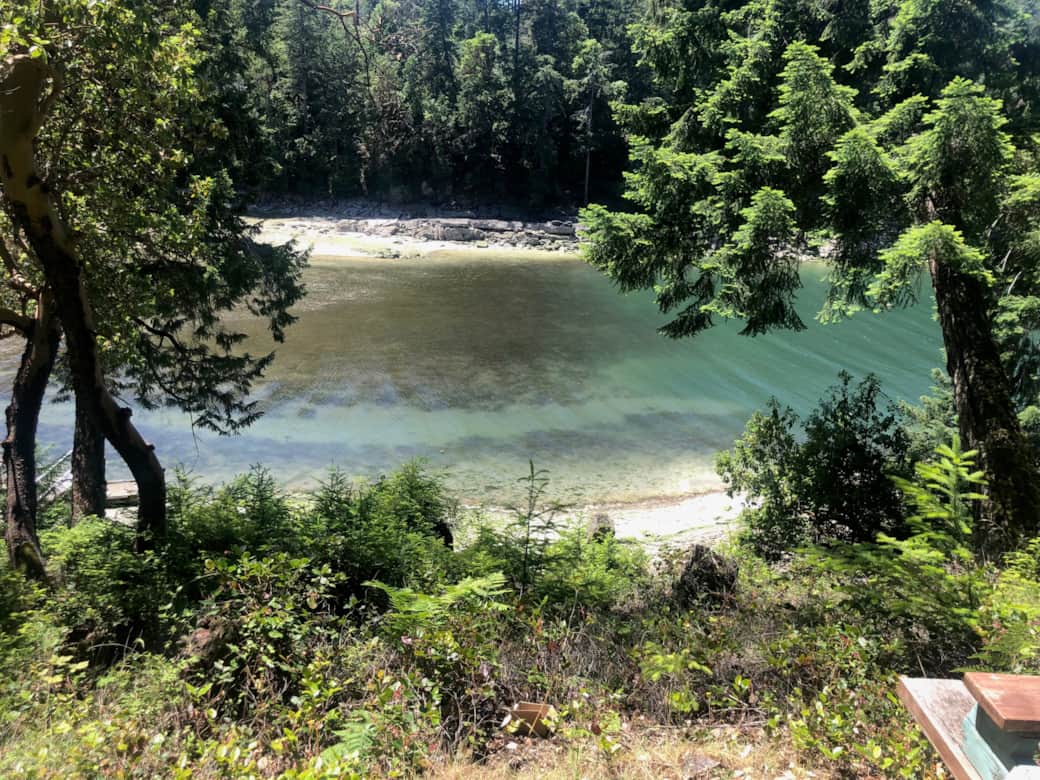 Low Tide View from Deck TIGA