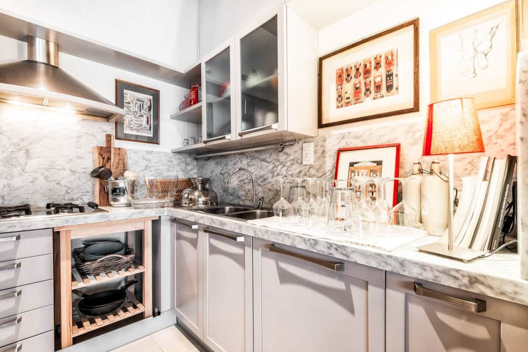 particolare cucina zona lavello 