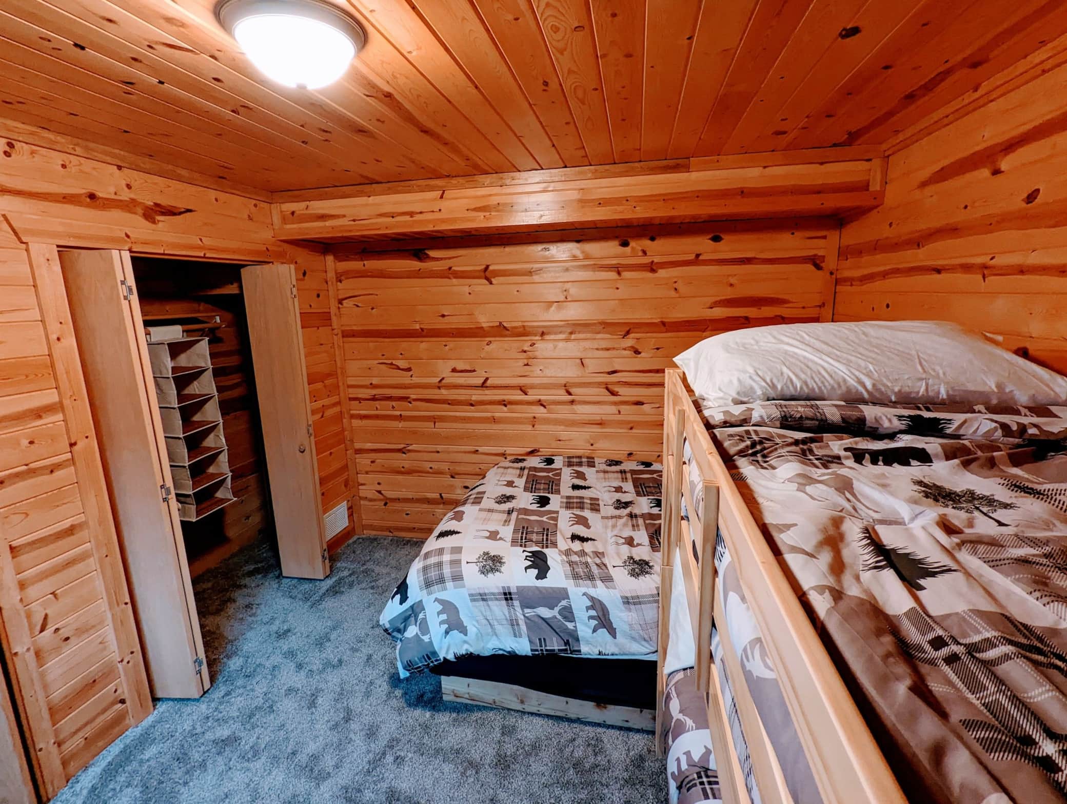 Island Lake Cabin Spooner Wisconsin