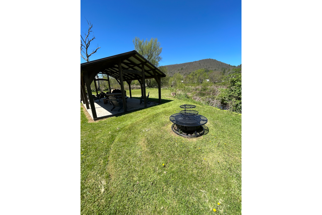 Pavillion  Area on the banks of Marsh Creek