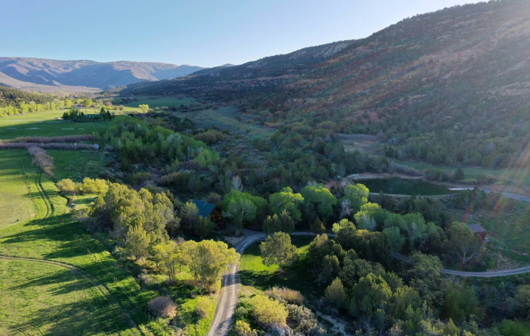 Property layout from above