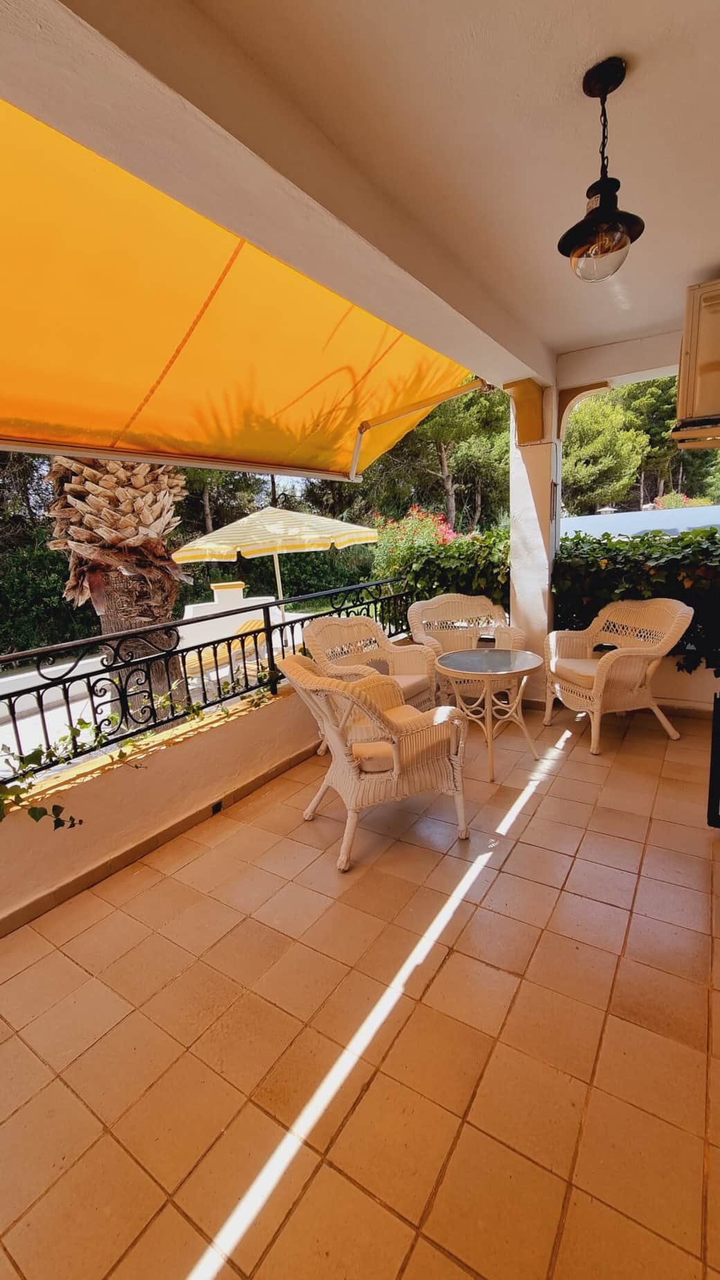 Terrace, garden view