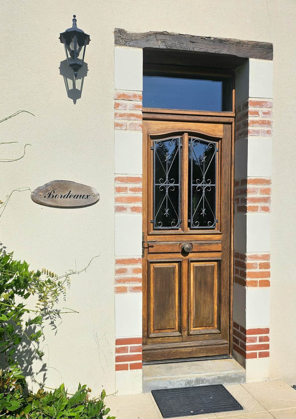 Entrée Gîte Bordeaux