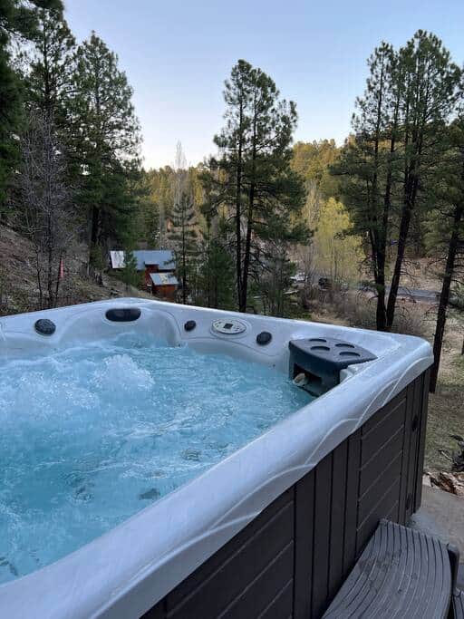 Views from the Hot Tub.