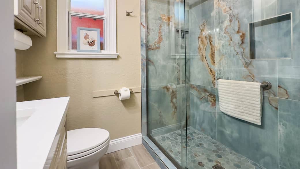 Bathroom with shower