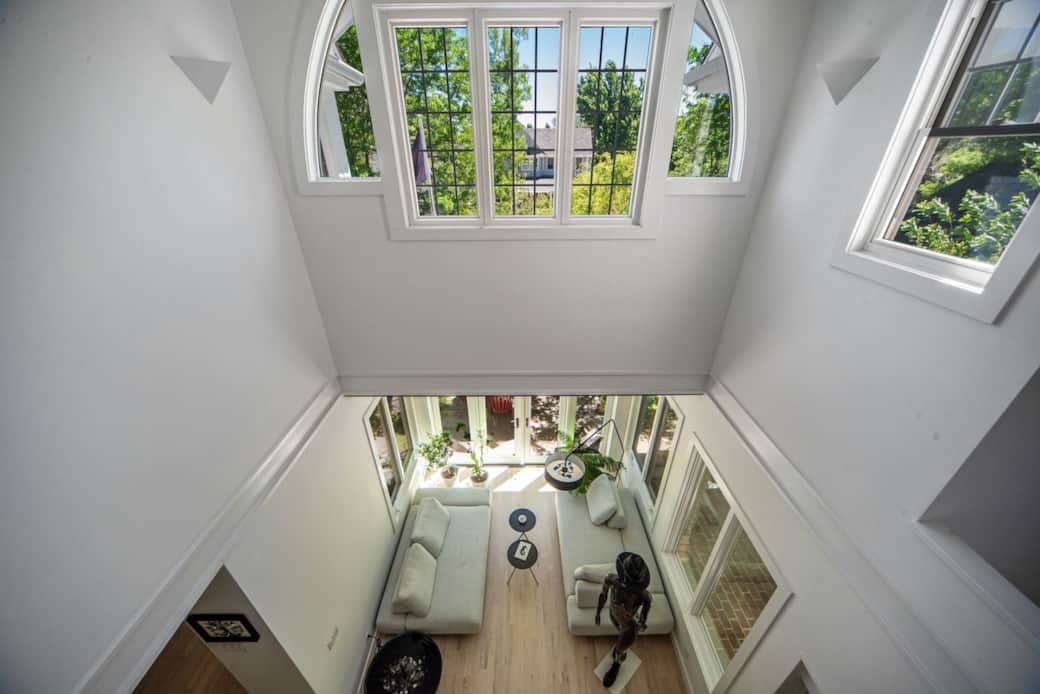 Numerous windows and so much light throughout the home!