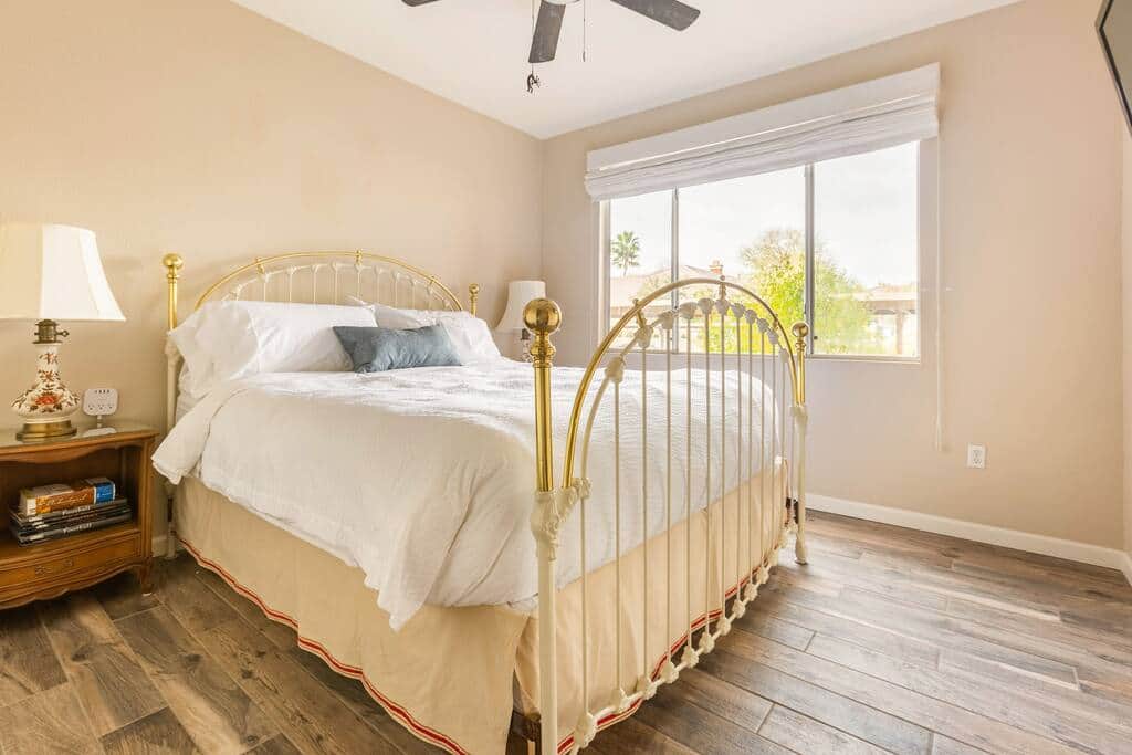 Master Bedroom with Blackout Shades