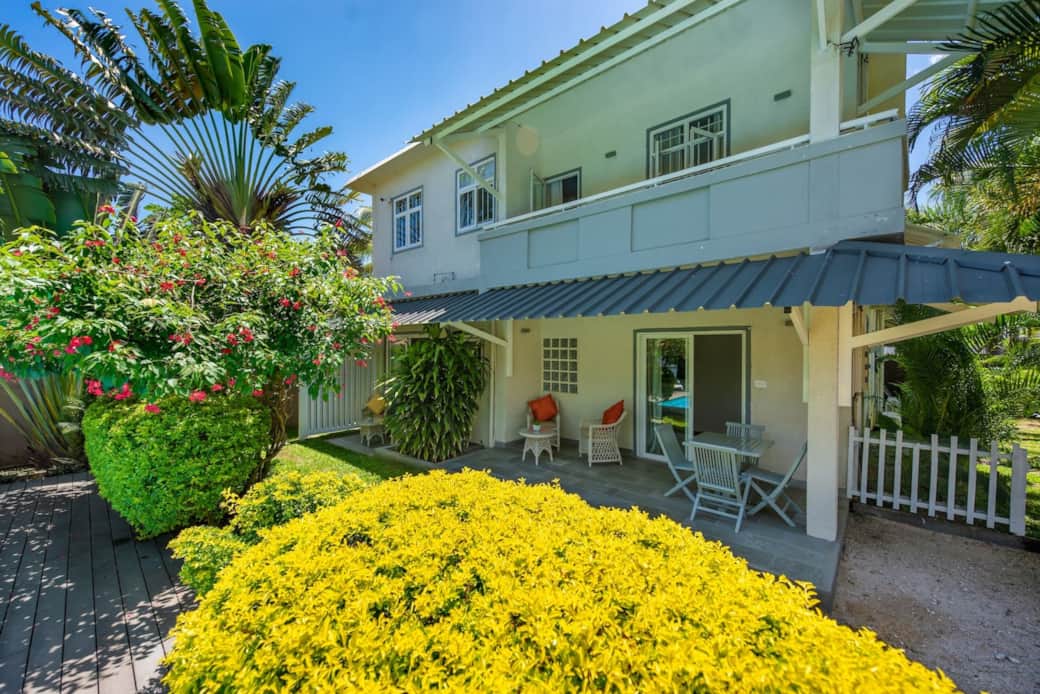 Studio is located on the first floor - you can see the balcony of the studio in the picture.