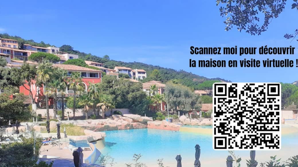 Scannez moi pour une visite virtuelle de la maison ! Scannez moi pour une visite virtuelle de la maison !