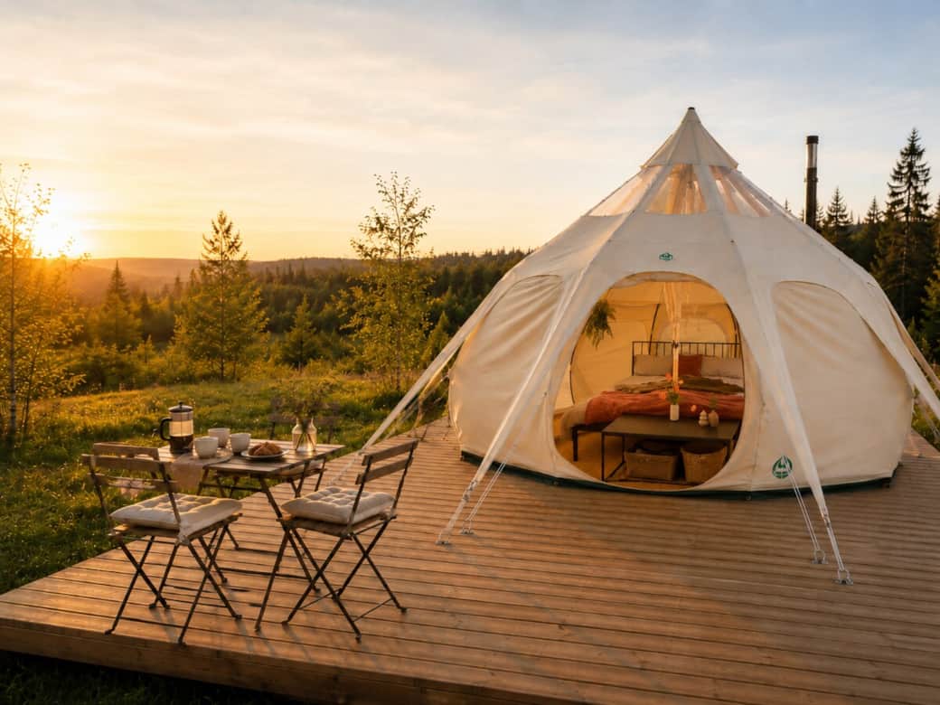 Your private lodge, surrounded by forest, grazing animals and complete tranquillity