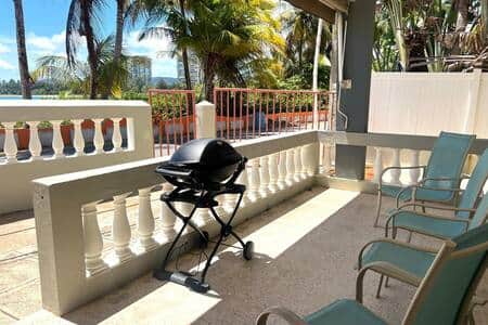 The balcony