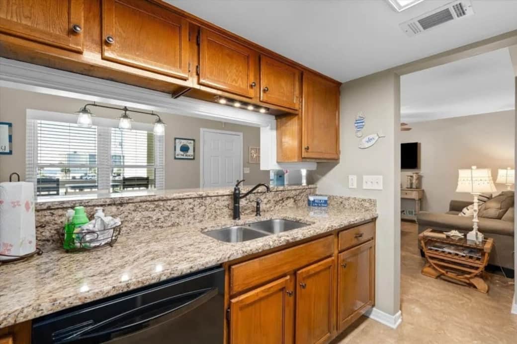 Large kitchen area