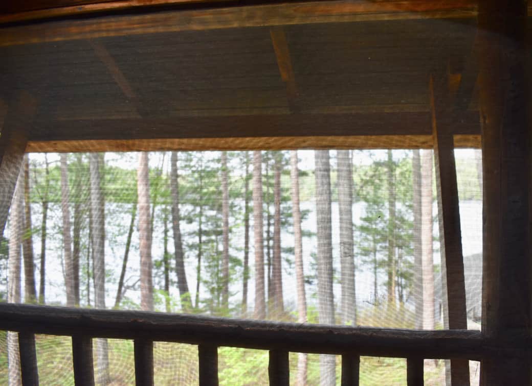 Sleeping Porch view