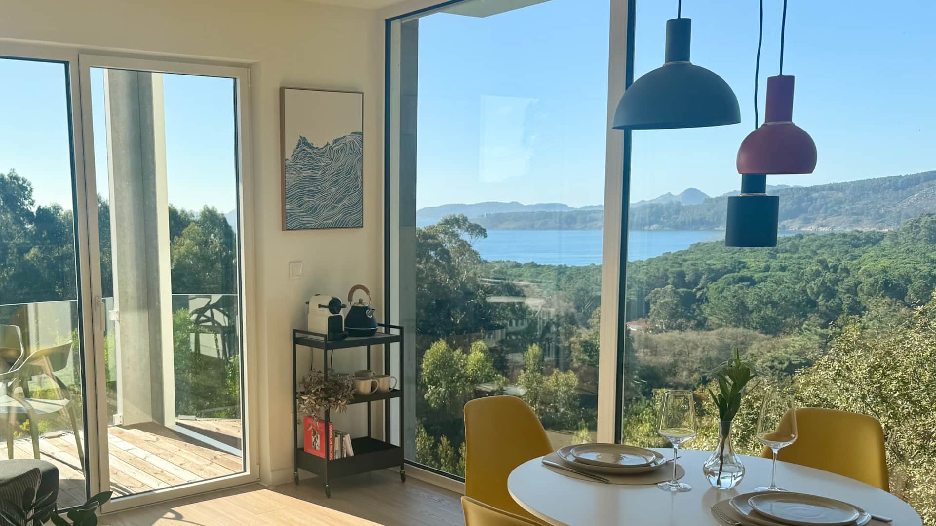 Apartment Faro da Porta mit Meerblick