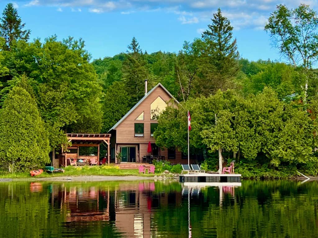 View from lake