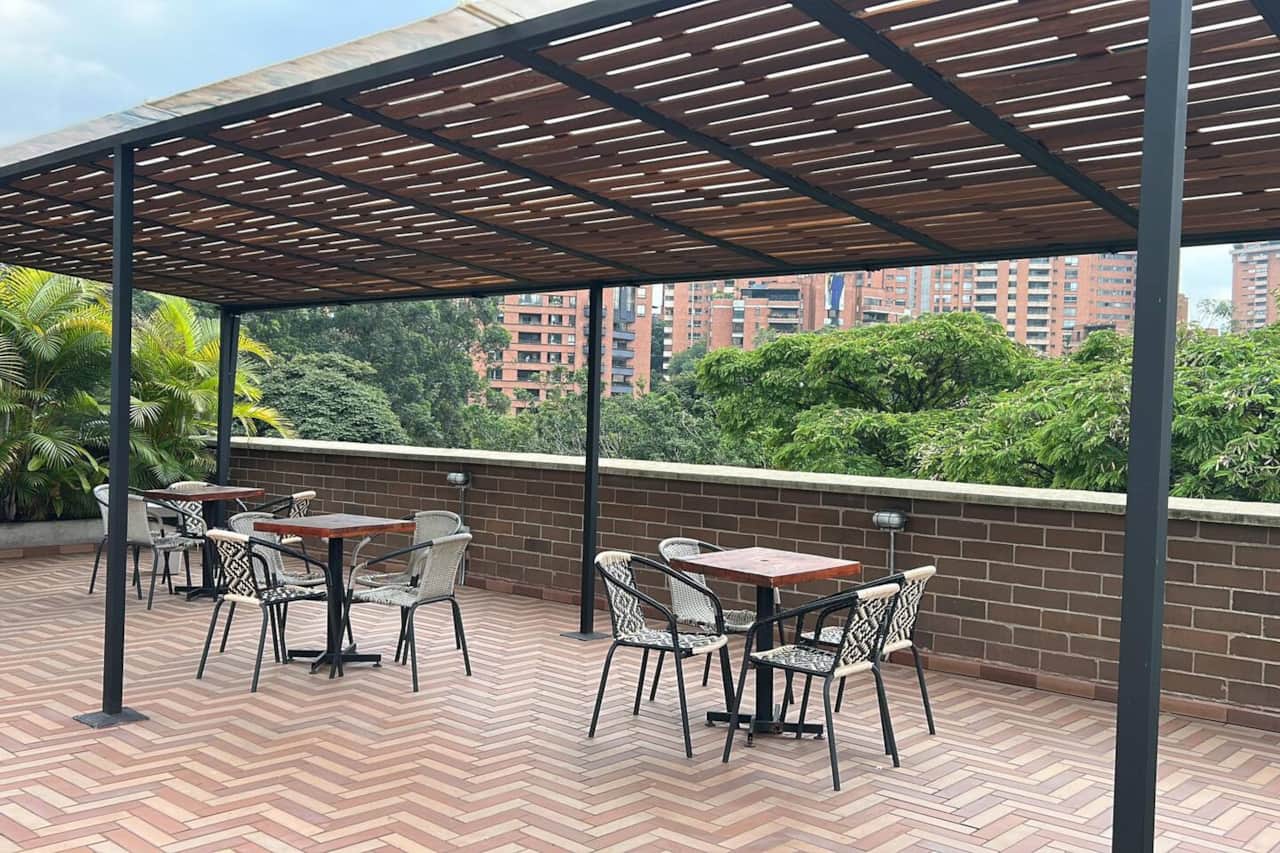 Aparta Hotel  en Provenza Poblado con terraza 