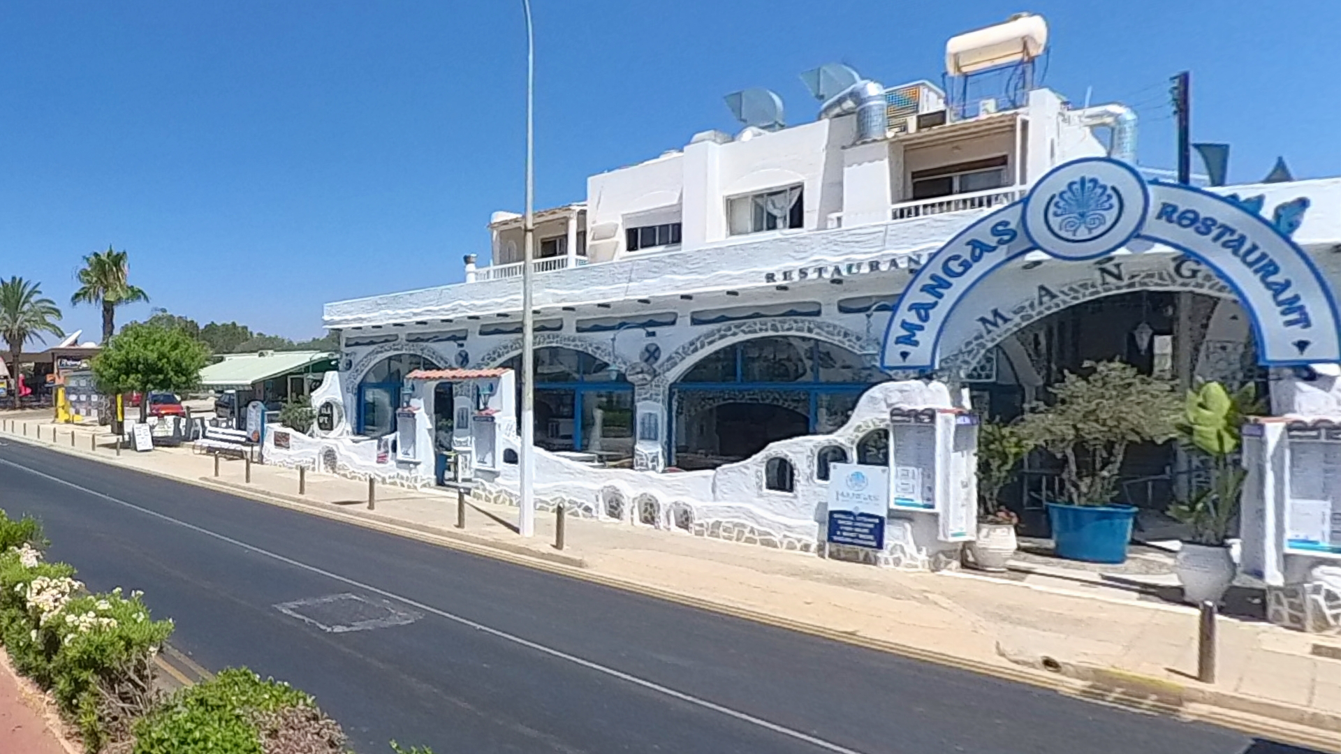 Mangas Restaurant Nissi Avenue Ayia Napa Cyprus In The Sun Holidays Virtual Cyprus