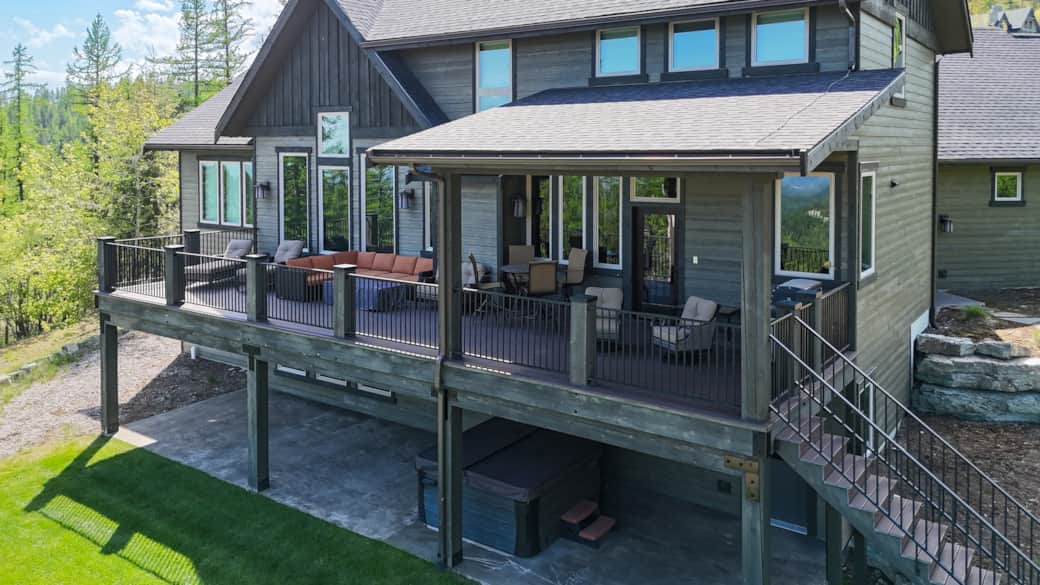 Back Deck and Patio