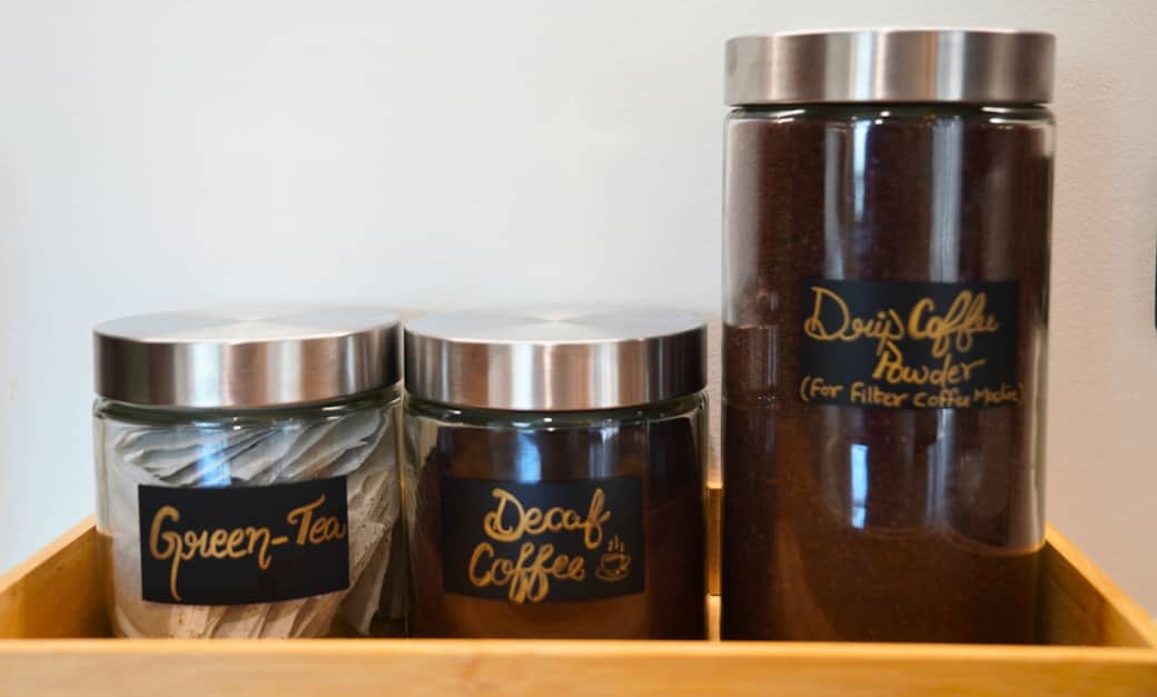 Green Tea, Decaf and Coffee for Machine