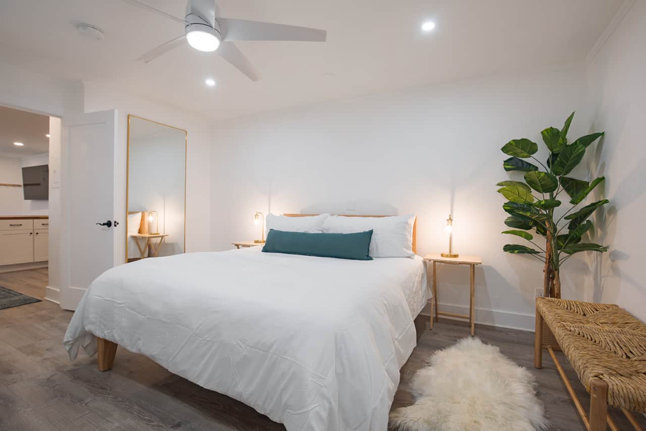 King bed