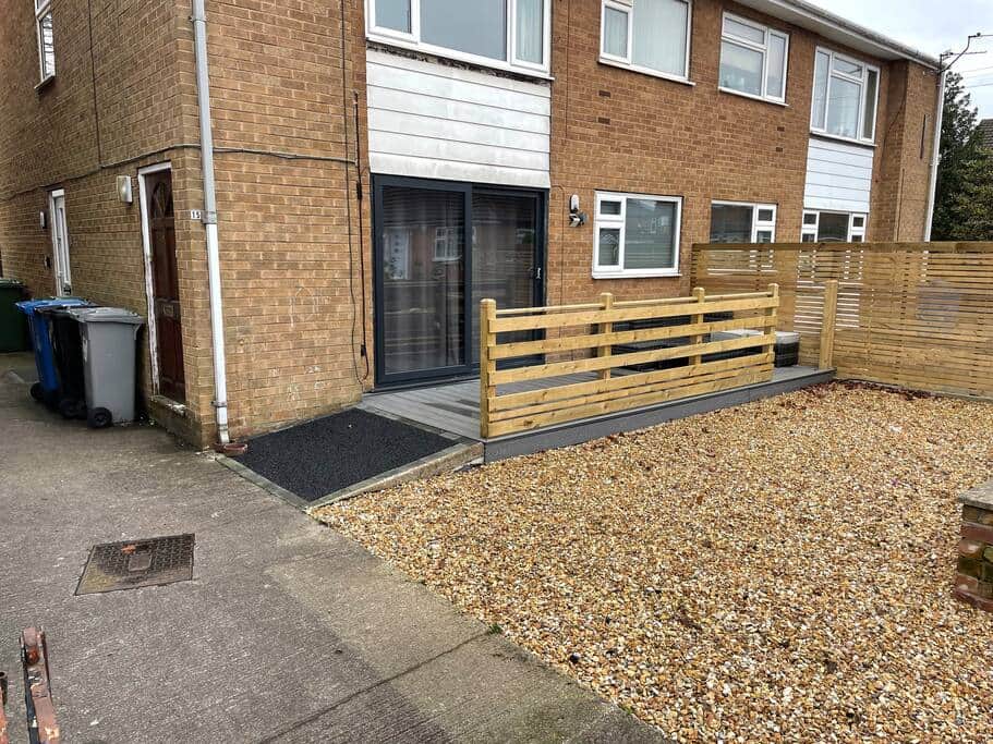 Outside ramp access 