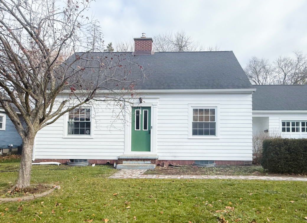 View of home from the front