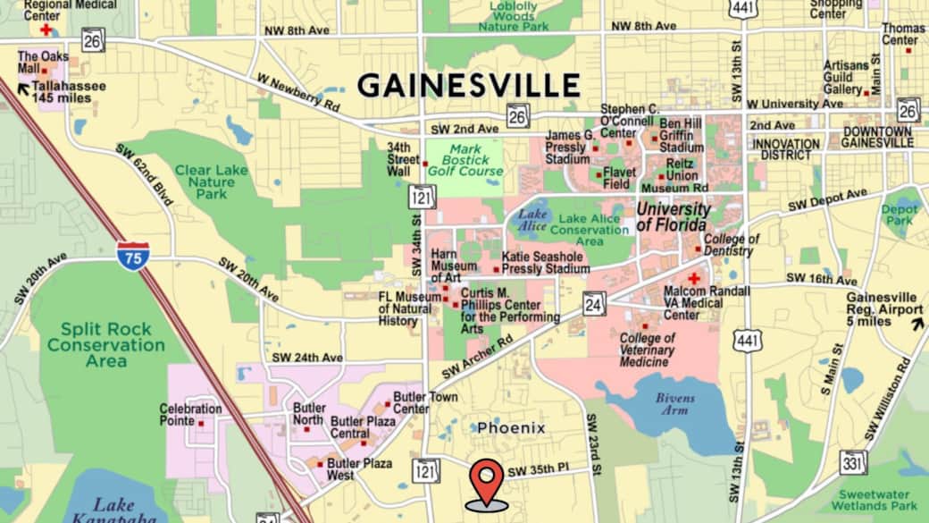 Map of the property location