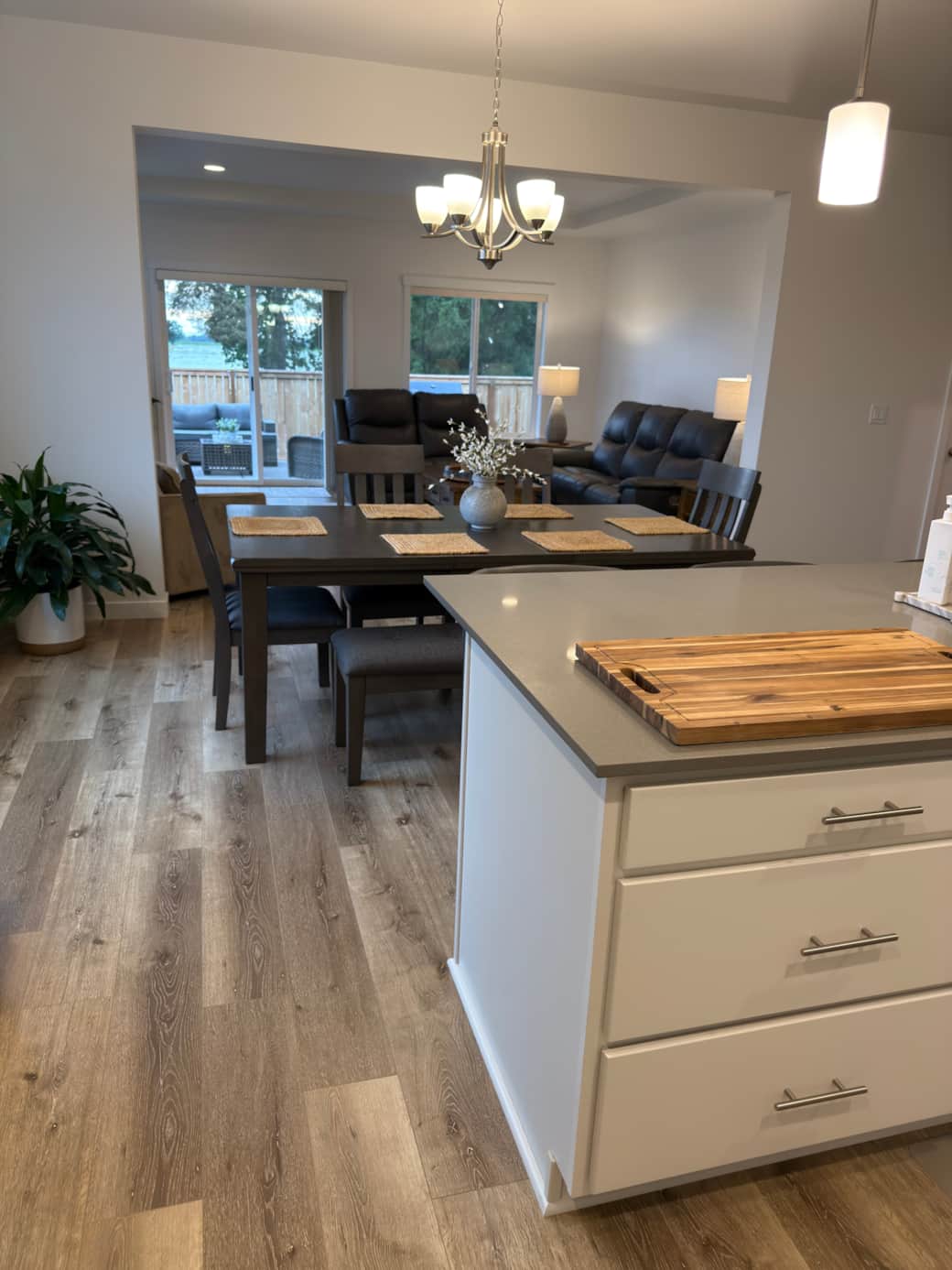 Kitchen/Dining/Living Room
