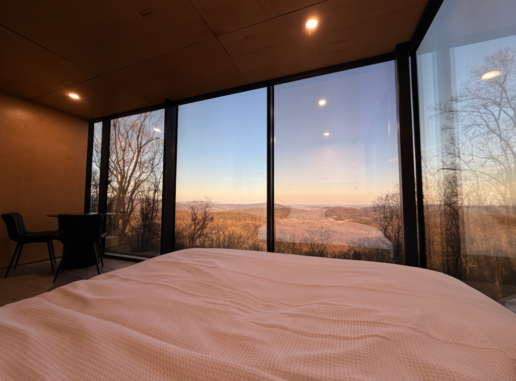 View from the bed View from the bed