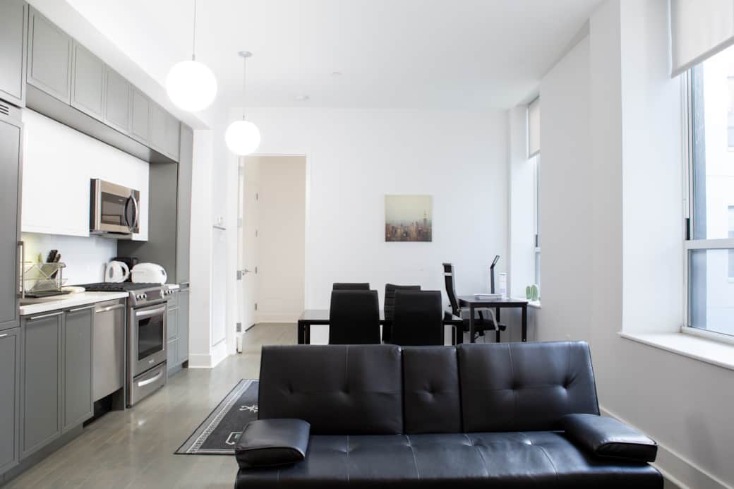 Living Dining Room & Kitchen