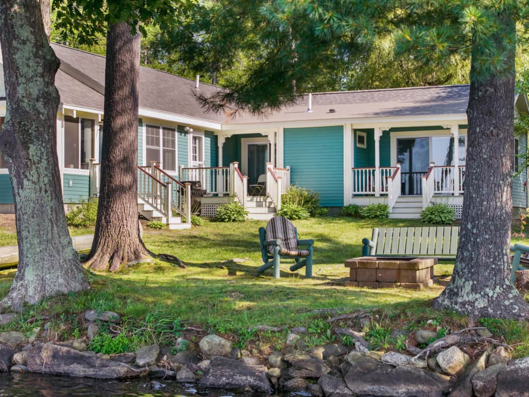Waterfront Lawn & Firepit