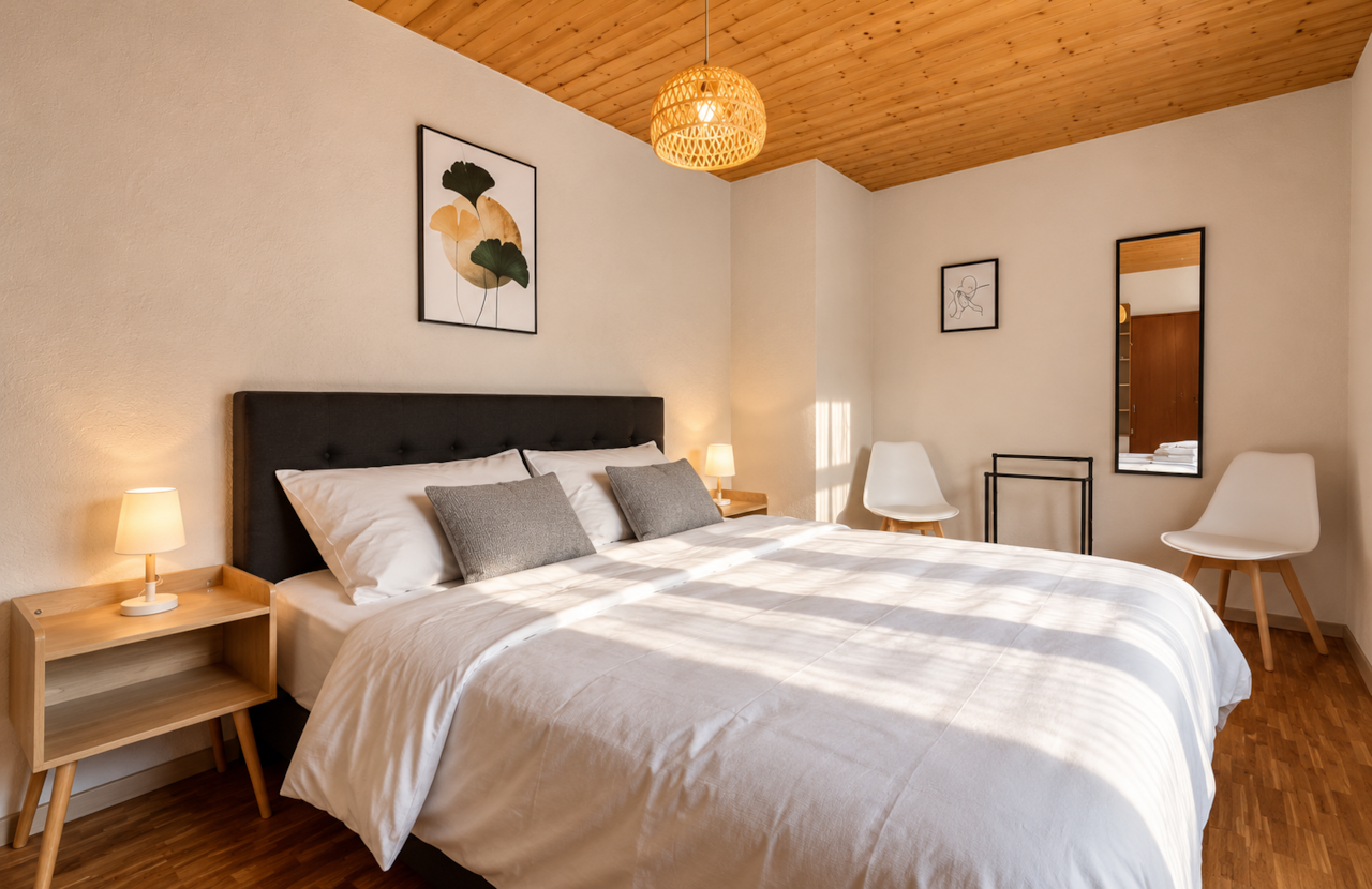 Moselglück 3 zweites Schlafzimmer