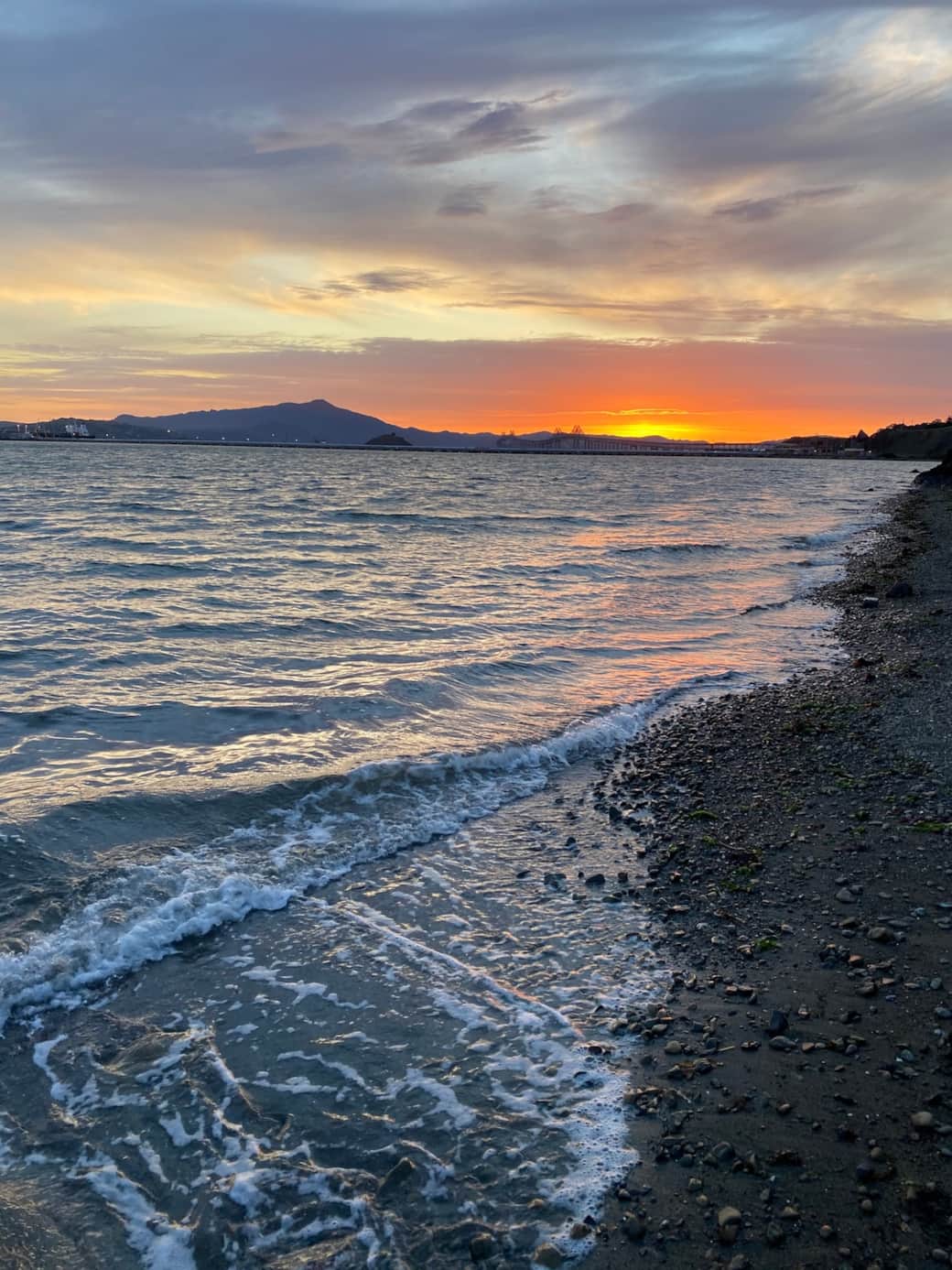 sunset view 5 min walk from the house