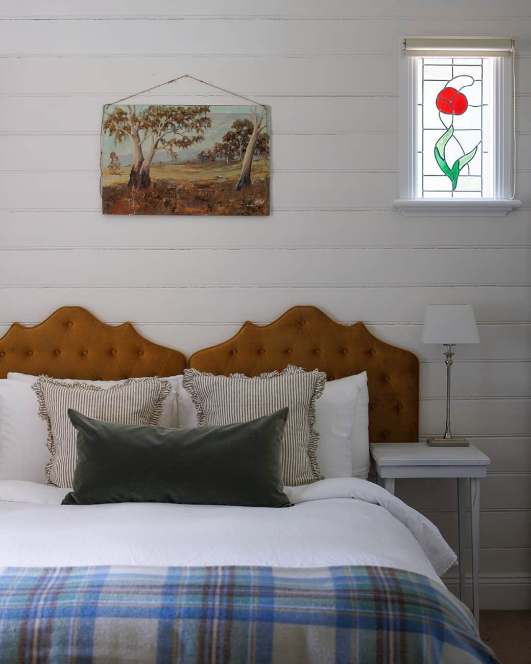Each of our bedrooms is unique.  The beds are made with gorgeous European linen and lofty quilts, so snuggling in bed is mandatory.  