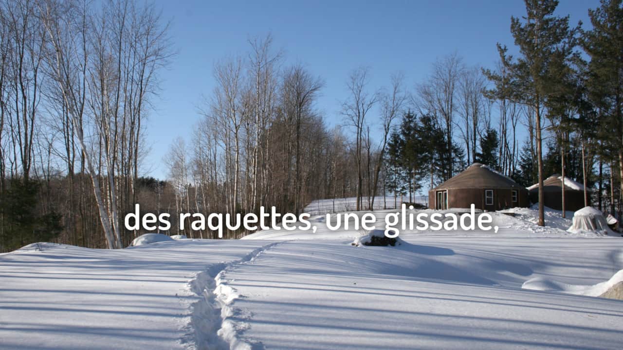 snowshoes provided