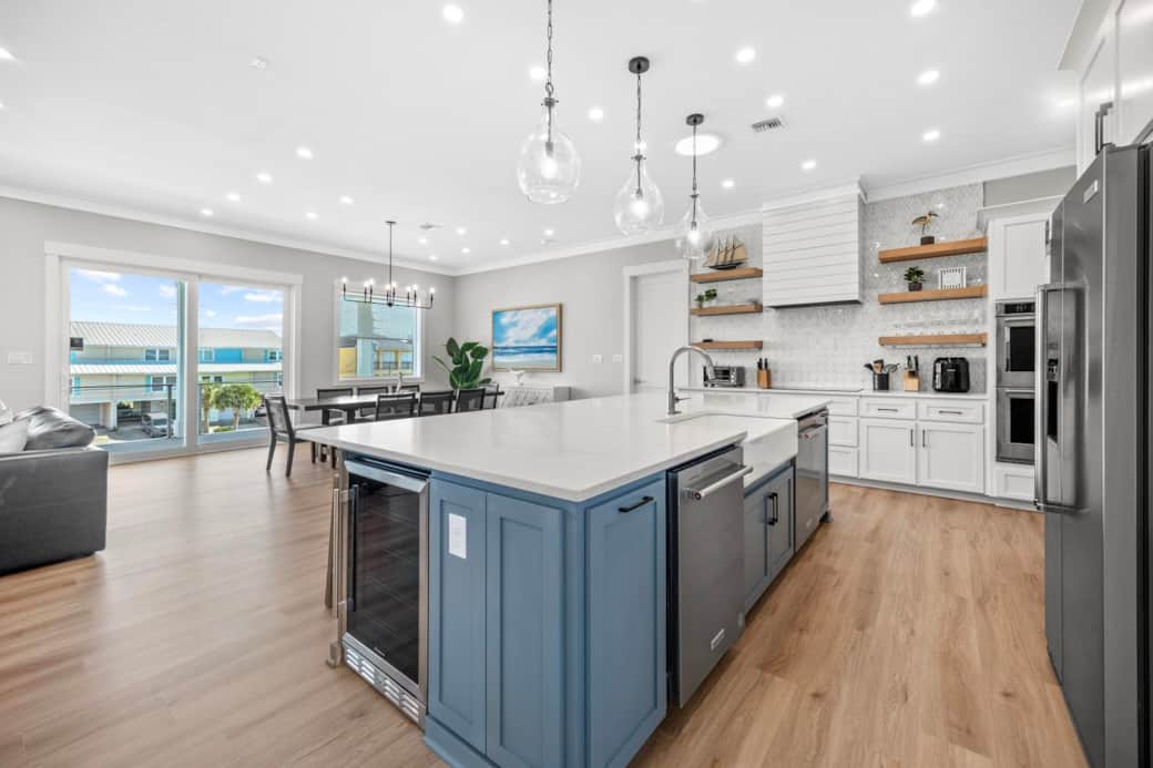 Designer Gourmet Kitchen with Convection Stove, Air Fryer, Toaster Oven & More Designer Gourmet Kitchen with Convection Stove, Air Fryer, Toaster Oven & More