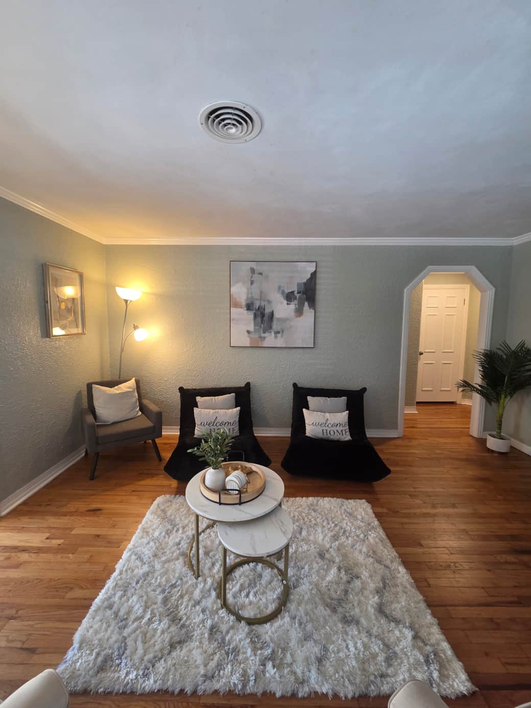 Beautiful lamp and wall art create a warm and inviting atmosphere. Lakeland, FL Beautiful lamp and wall art create a warm and inviting atmosphere. Lakeland, FL