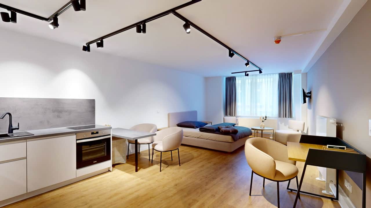 Modernes und großzügiges Apartment im N°8A Boardinghouse Lüneburg