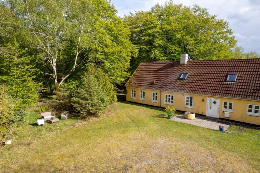 Udsigt over huset