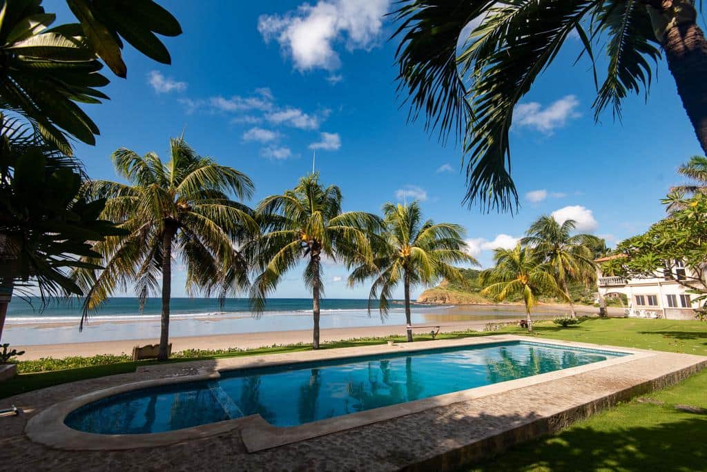Pool overlooking Los Perros at Playa Colorados