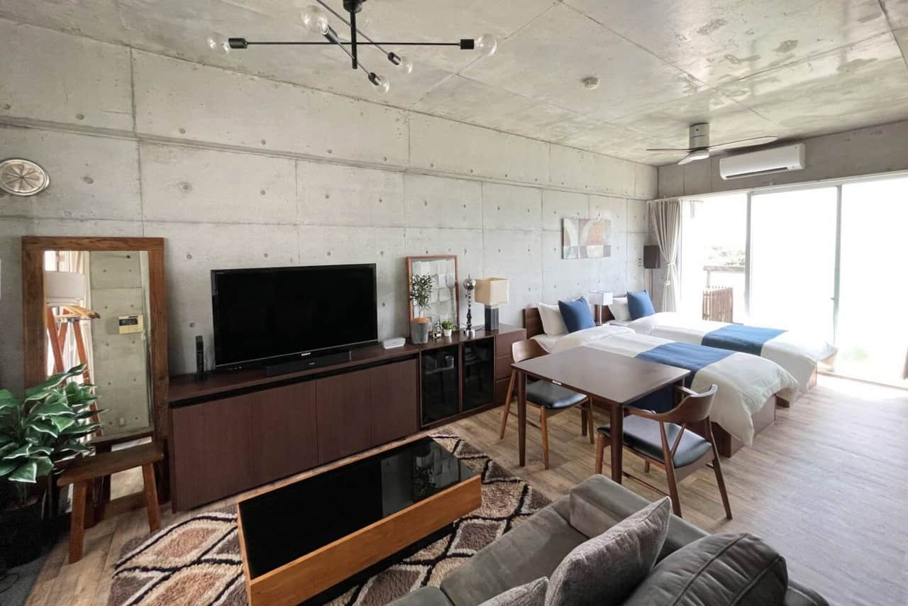 Penthouse Ikebukuro Loft — modern interior with private rooftop access