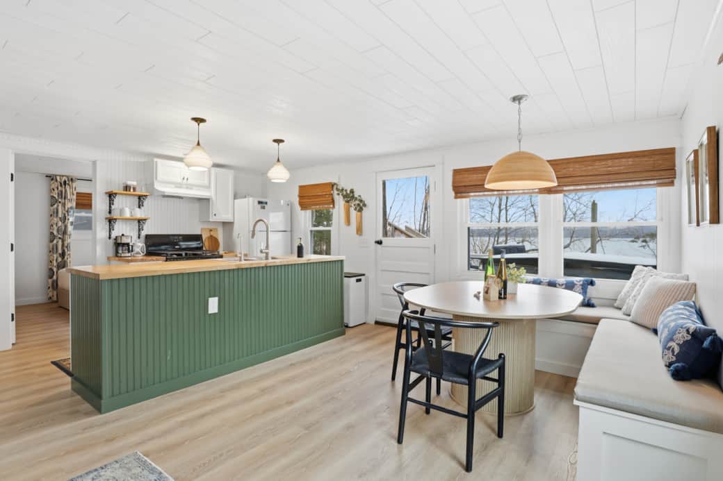 Open Concept Kitchen and Dining