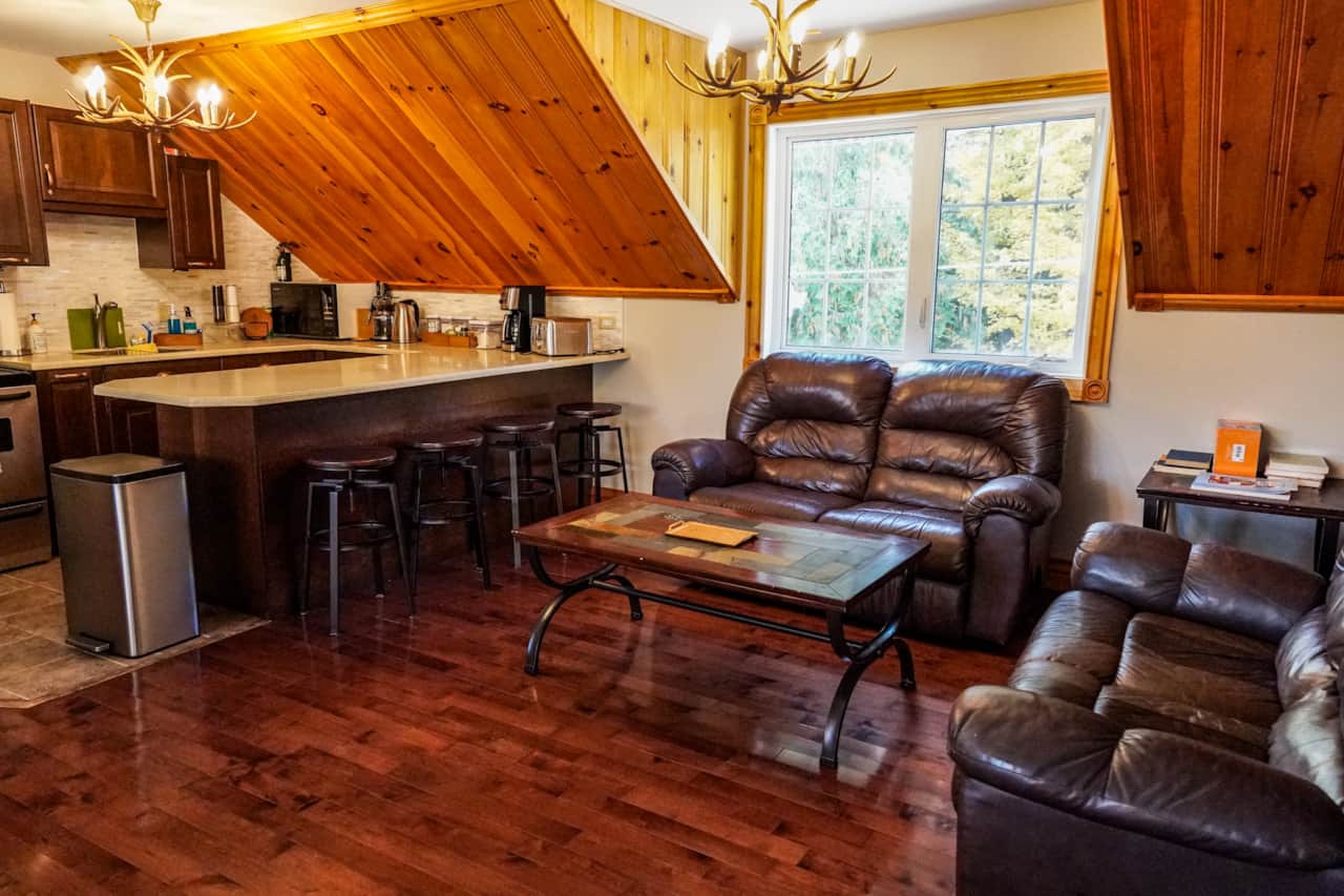 Comfortable loft—ideal for unwinding and relaxation 