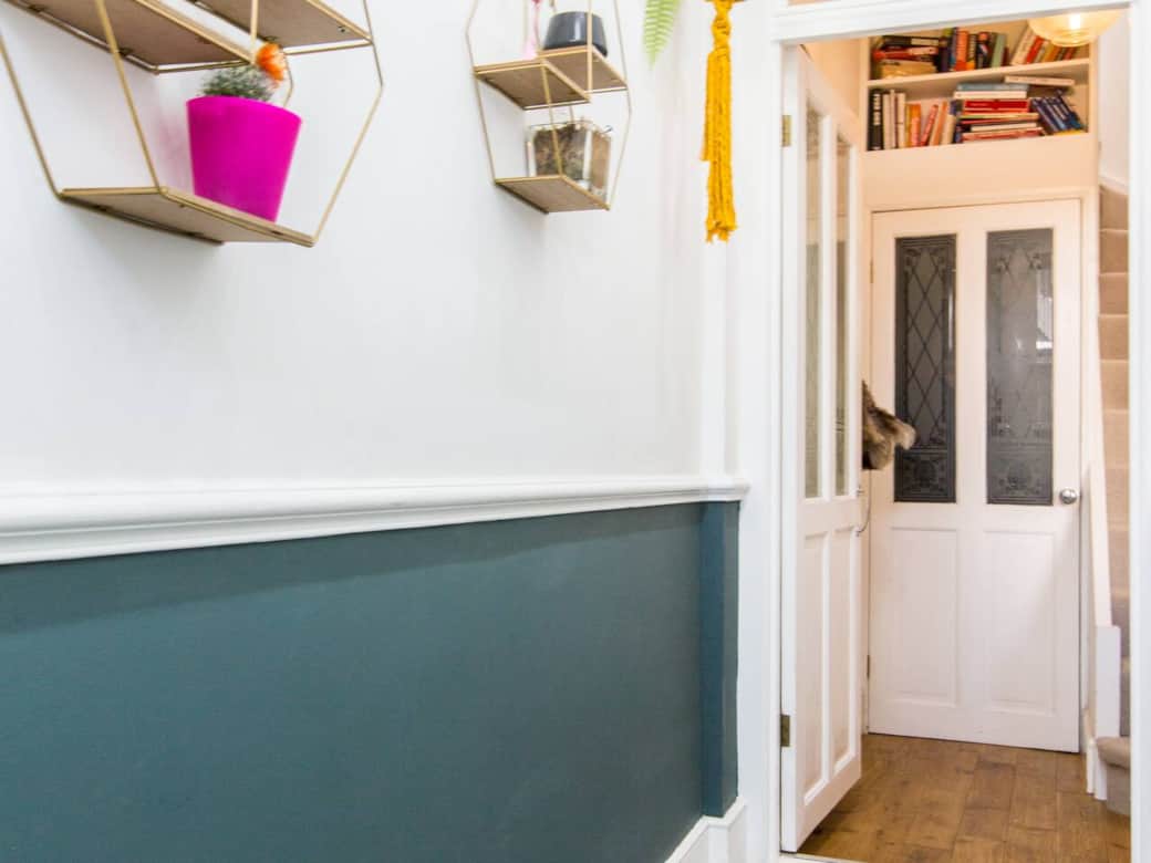 Hallway entrance to property