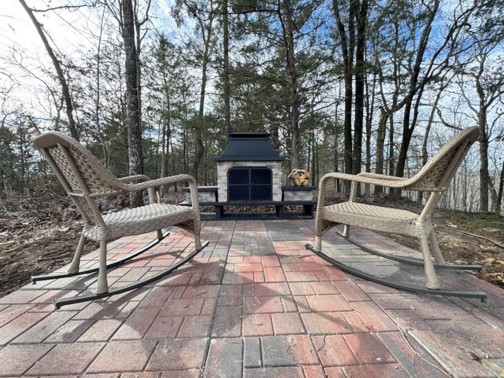 Outdoor Fireplace