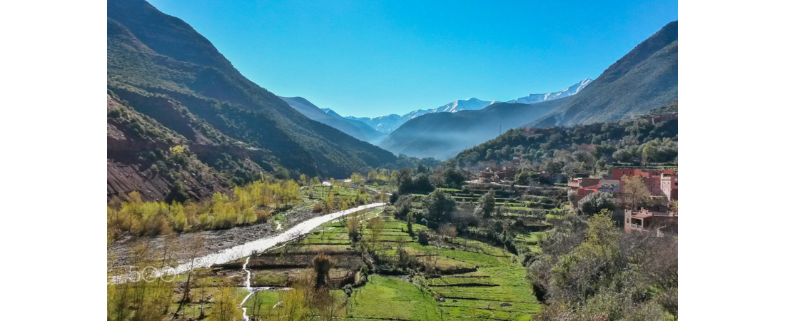 La fameuse vallée de l’Ourika