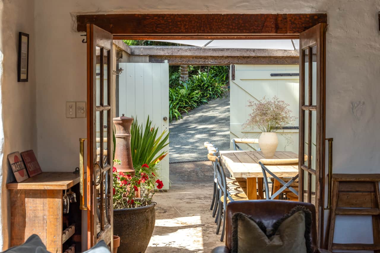 private courtyard